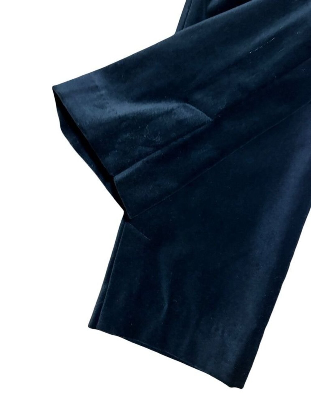 Vince Black Velveteen Velvet Pants Small Luxurious Classic Holiday Winter EUC - Picture 5 of 8